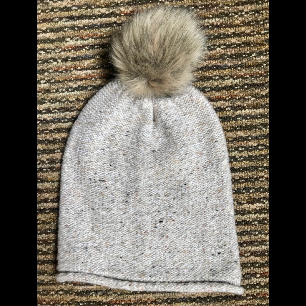 COPY - New Madewell Beanie. Heathered brown